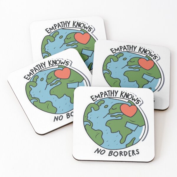 Item preview, Empathy Knows No Borders - Heart and Earth Design designed and sold by NiftyWrx.
