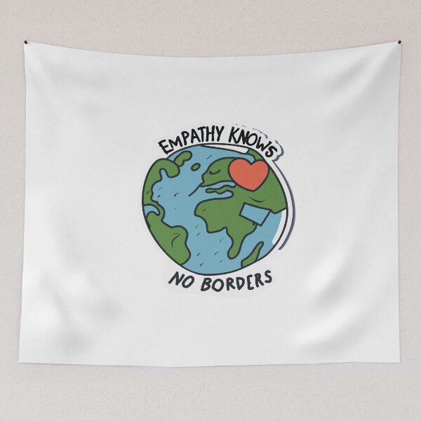 Item preview, Empathy Knows No Borders - Heart and Earth Design designed and sold by NiftyWrx.