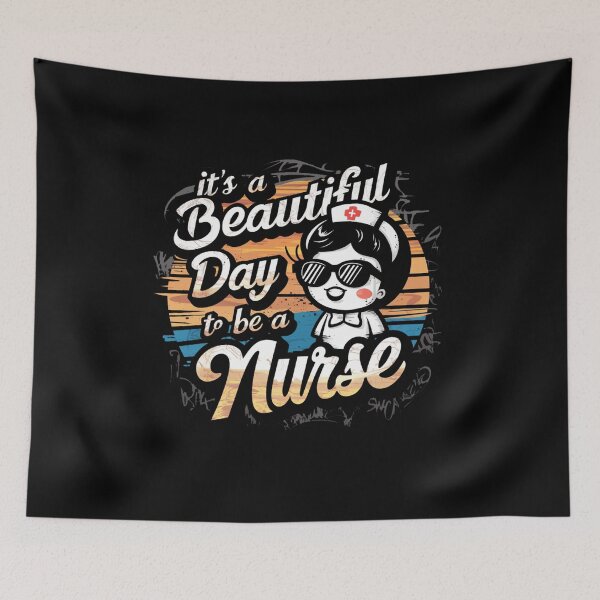 Item preview, it's a beautiful day to be a nurse funny nursing designed and sold by DOPANDA ..