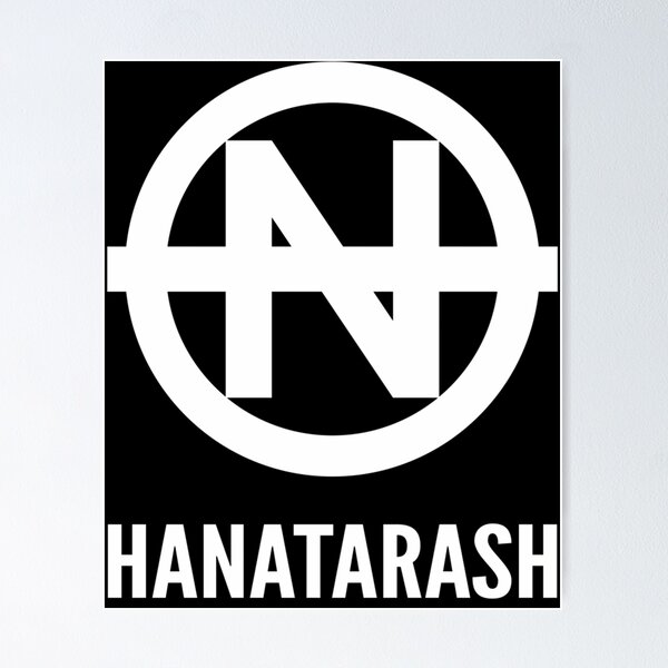 Item preview, Hanatarash Logo (White) designed and sold by Laradegroote.