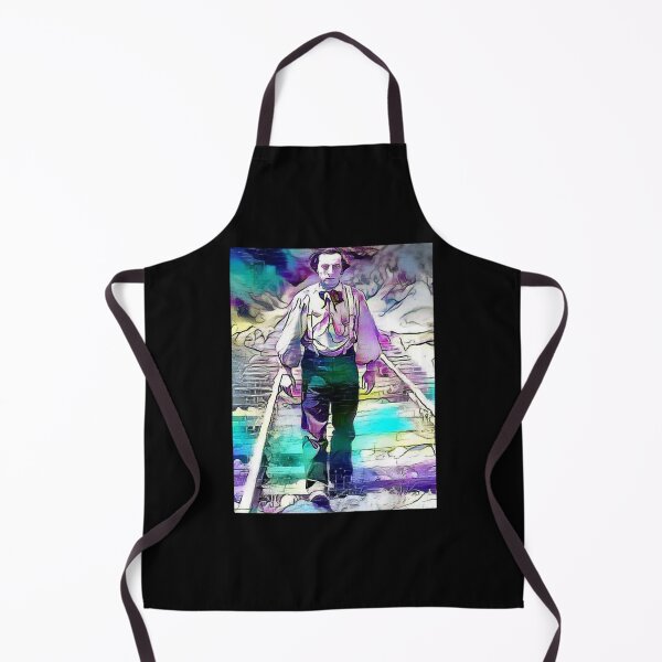 Item preview, Buster On The Train Tracks designed and sold by KirbyhaDassah.