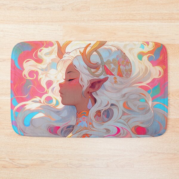 Item preview, Vivid Mystic Antlers Anime Girl designed and sold by bubblegoth.