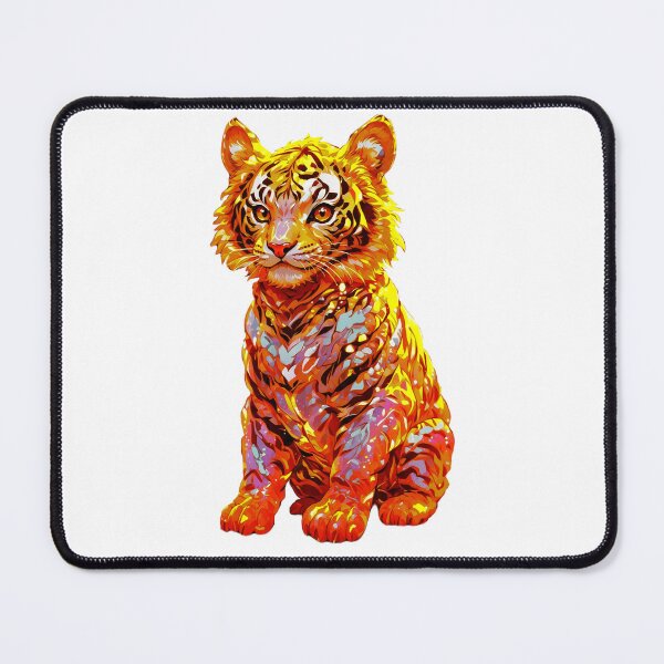 Item preview, Sitting Tiger designed and sold by LevCreates.