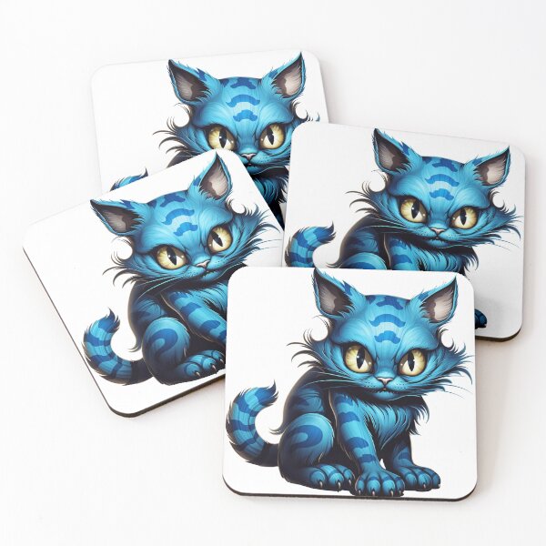 Item preview, Young Cheshire Cat - Blue designed and sold by MythicTales.