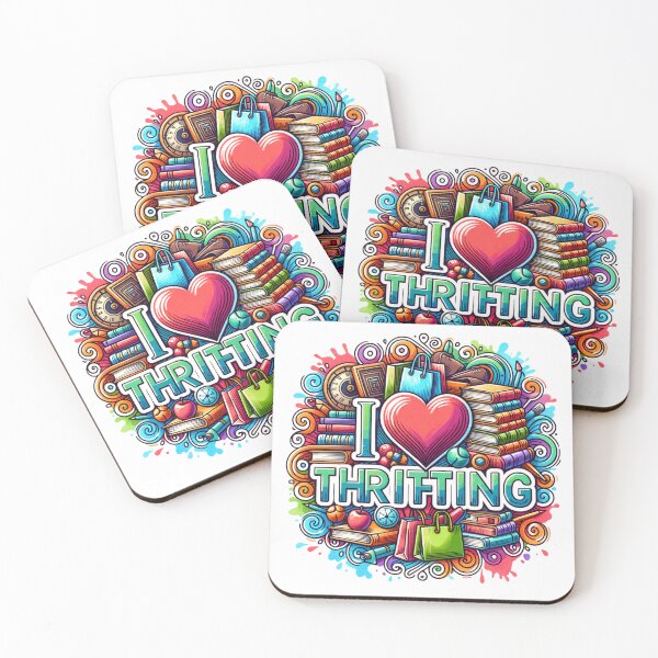 Item preview, I Love Thrifting designed and sold by PassionforLove.