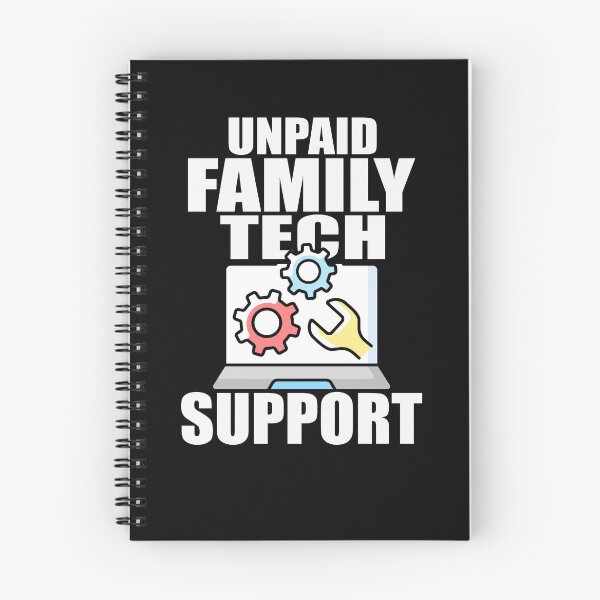 Item preview, Unpaid Family Tech Support Funny Computer Expert Gear designed and sold by DynamicDesign.