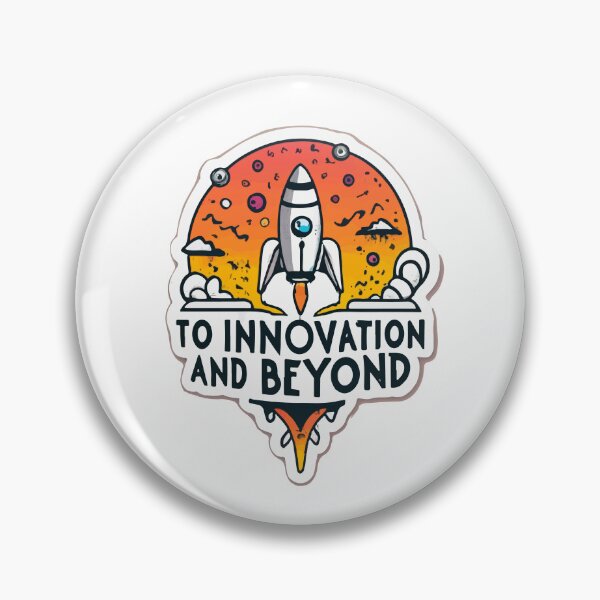 Item preview, To Innovation and Beyond Rocket Ship Design designed and sold by NiftyWrx.
