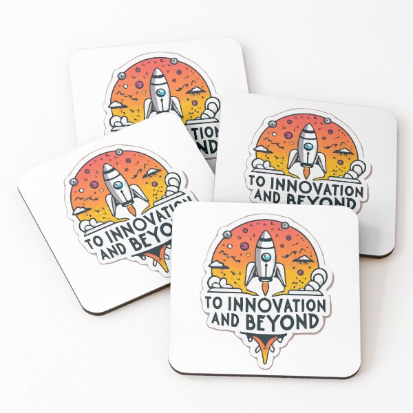 Item preview, To Innovation and Beyond Rocket Ship Design designed and sold by NiftyWrx.