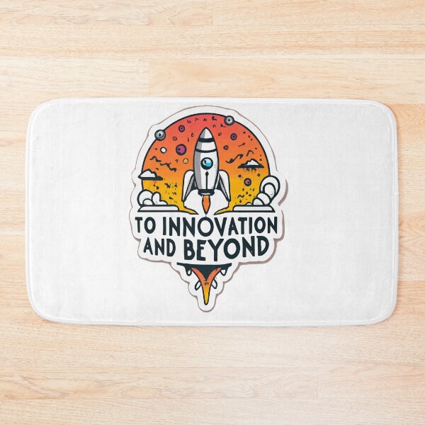 Item preview, To Innovation and Beyond Rocket Ship Design designed and sold by NiftyWrx.