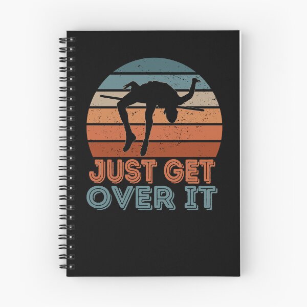Item preview, Just Get Over It Pole Vault Retro Sunset Pole Vault Gear designed and sold by DynamicDesign.