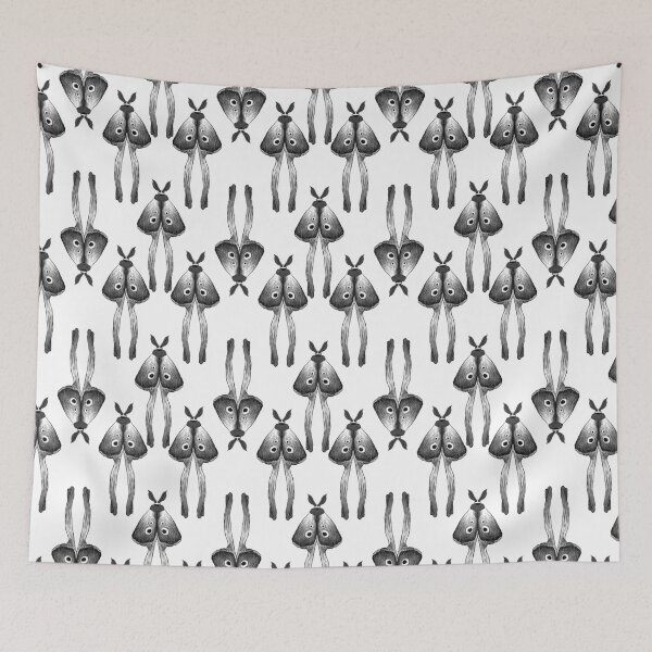 Item preview, Luna Moth Repeating Pattern designed and sold by mikaylawiser.