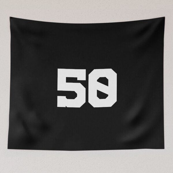 Item preview, 50, fifty, white, University designed and sold by Numbers-Art.