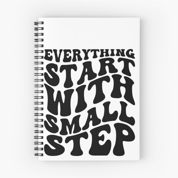 Item preview, Everything Start With Small Step | Motivational designed and sold by PaintedPixels01.