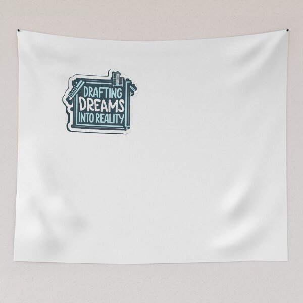 Item preview, Drafting Dreams into Reality - Architect Blueprint Design designed and sold by NiftyWrx.