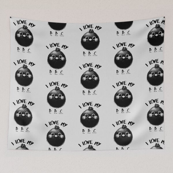 Item preview, I love my Big Black Chicken BBC designed and sold by SillyShibas.