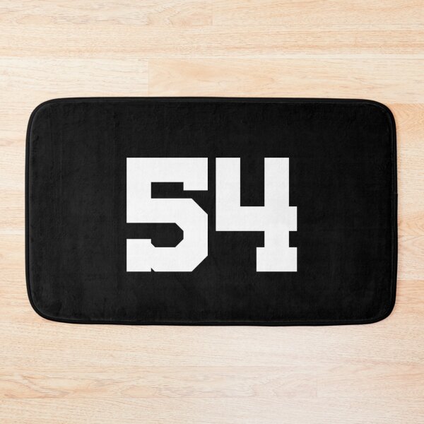 Item preview, 54, fifty-four, white, University designed and sold by Numbers-Art.