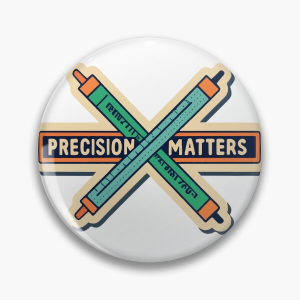 Item preview, Precision Matters - Compass & Ruler Design designed and sold by NiftyWrx.