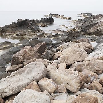 Artwork thumbnail, Some rocks on the beach by Patrick Morand