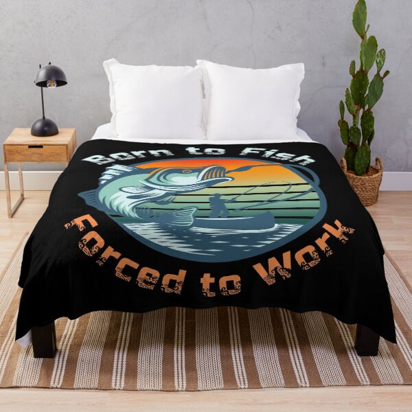 Item preview, Born To Fish, Forced to Work designed and sold by Fhfarms.