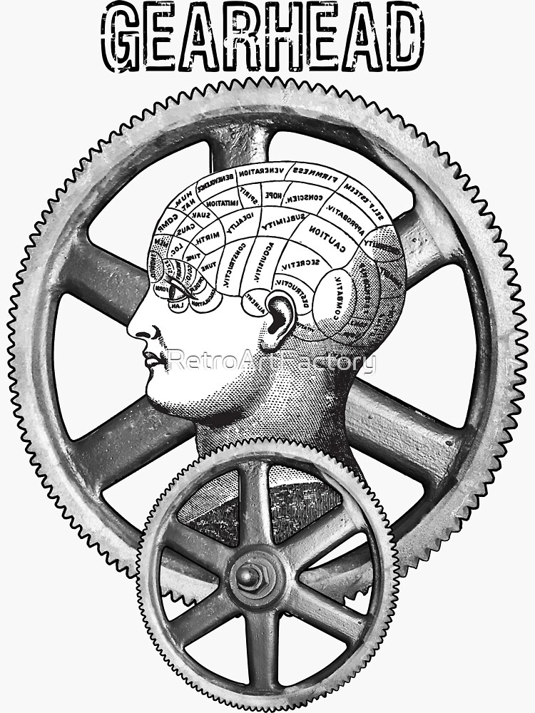 Gearhead #1 by RetroArtFactory