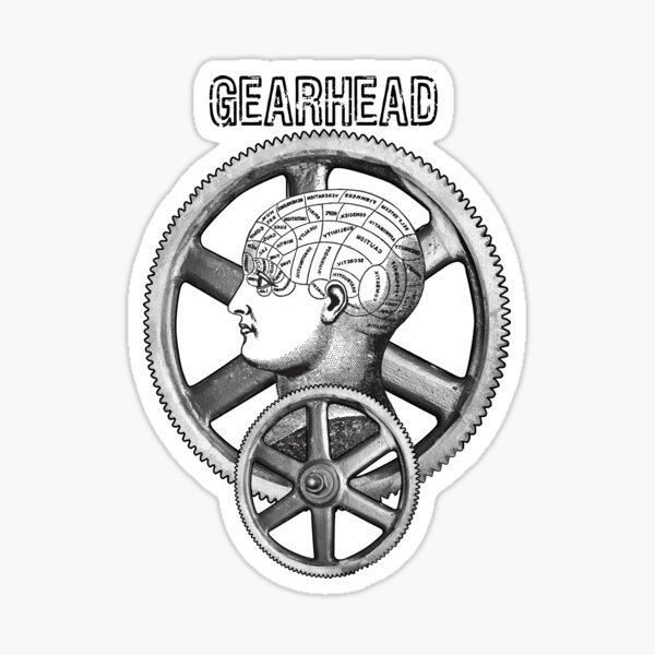 Gearhead #1 Sticker