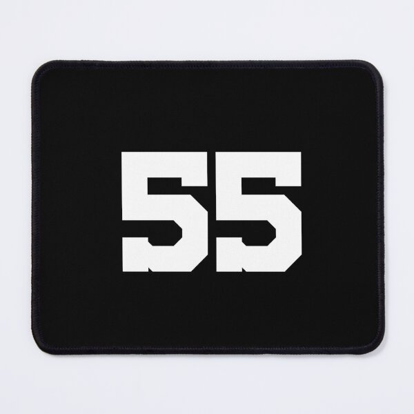 Item preview, 55, fifty-five, white, University designed and sold by Numbers-Art.