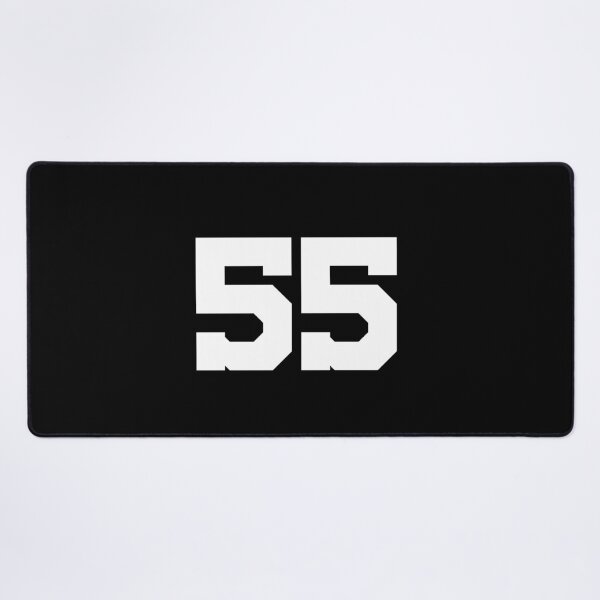 Item preview, 55, fifty-five, white, University designed and sold by Numbers-Art.