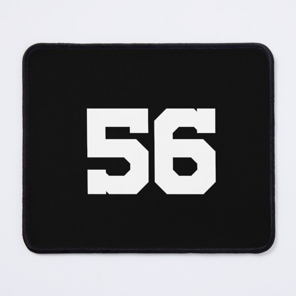 Item preview, 56, fifty-six, white, University designed and sold by Numbers-Art.