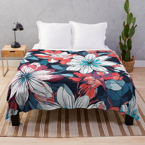 Item preview, stylized flower patterns designed and sold by janjacbu.
