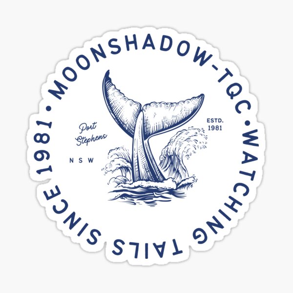 Watching Tails Since 1981 - Moonshadow-TQC Sticker