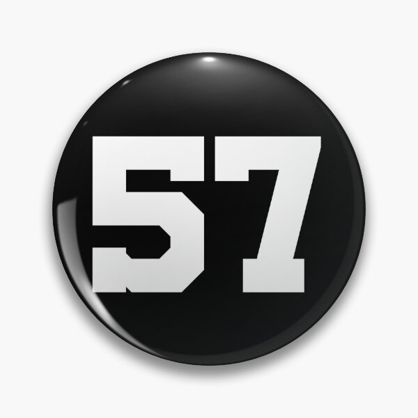 Item preview, 57, fifty-seven, white, University designed and sold by Numbers-Art.