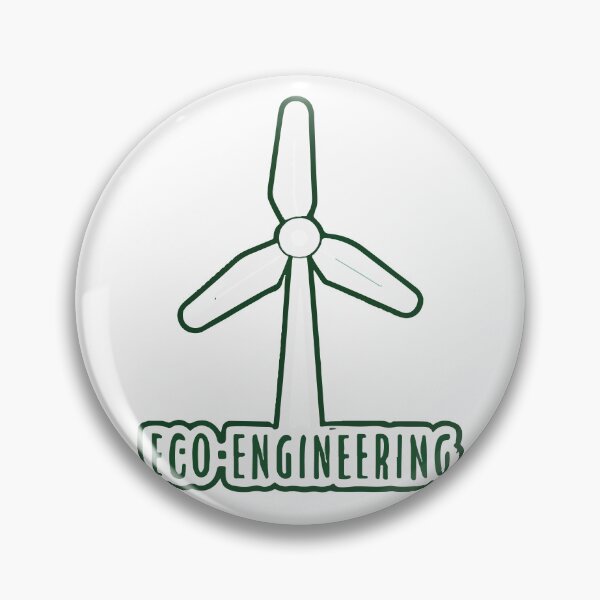 Item preview, Eco-Engineering Wind Turbine Silhouette designed and sold by NiftyWrx.