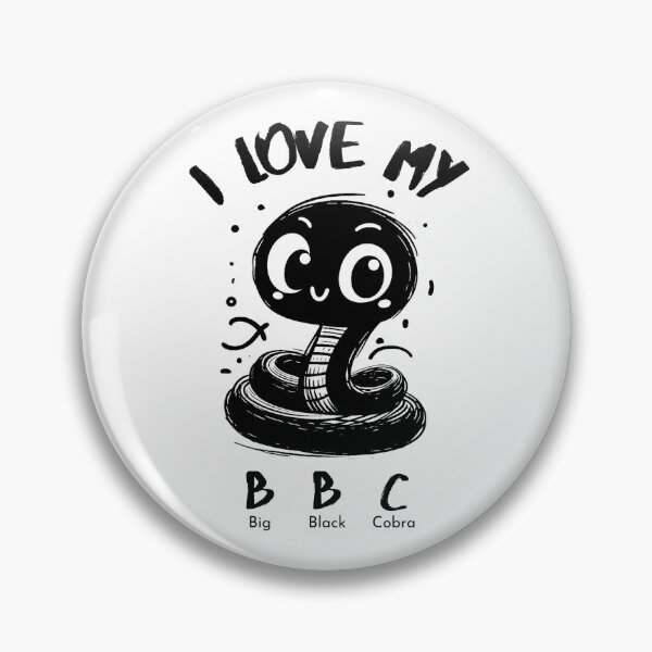 Artikelvorschau, Ich liebe meine Big Black Cobra BBC entworfen und verkauft von SillyShibas.