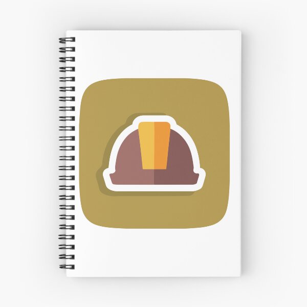 Item preview, Minimalist Engineer Hard Hat Icon designed and sold by NiftyWrx.