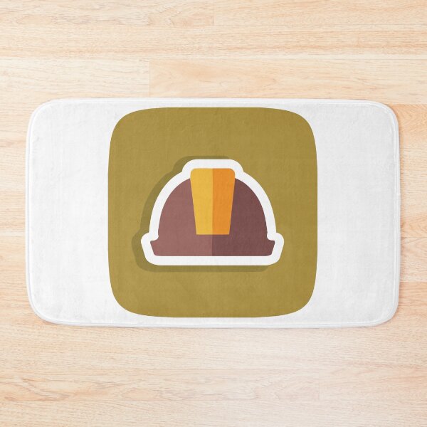 Item preview, Minimalist Engineer Hard Hat Icon designed and sold by NiftyWrx.