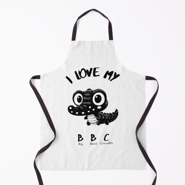 Item preview, I love my Big Black Crocodile BBC designed and sold by SillyShibas.