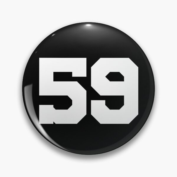 Item preview, 59, fifty-nine, white, University designed and sold by Numbers-Art.