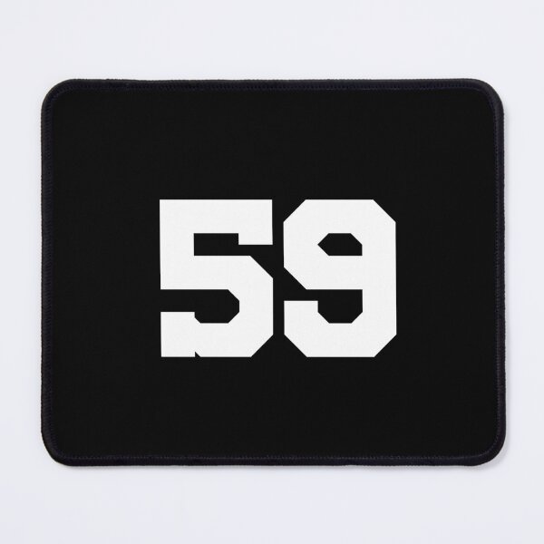 Item preview, 59, fifty-nine, white, University designed and sold by Numbers-Art.