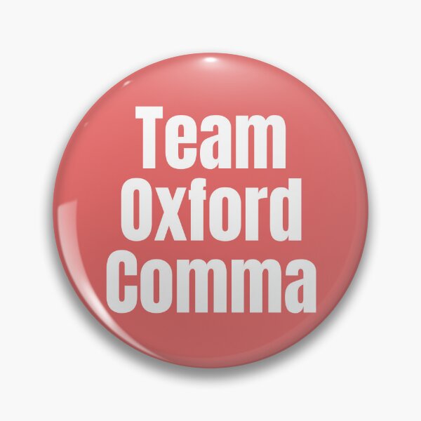 Item preview, Team Oxford Comma designed and sold by TheBookishLife.