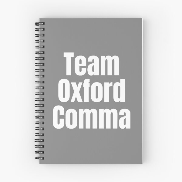 Item preview, Team Oxford Comma designed and sold by TheBookishLife.