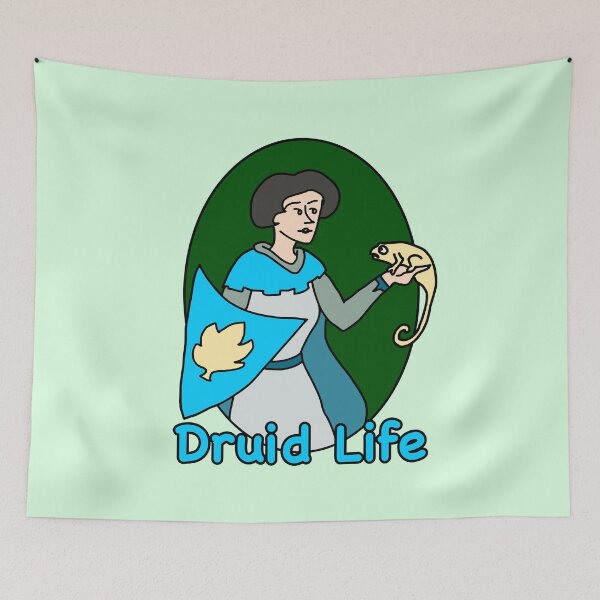 Item preview, Druid Life Fantasy Roleplaying Meme designed and sold by BrushAndPen.