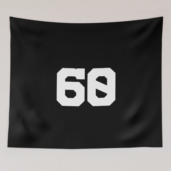 Item preview, 60, sixty, white, University designed and sold by Numbers-Art.