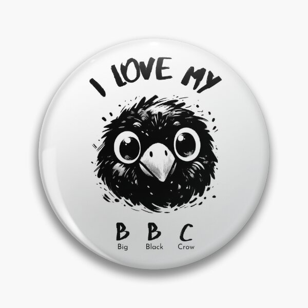 Item preview, I love my Big Black Crow BBC designed and sold by SillyShibas.