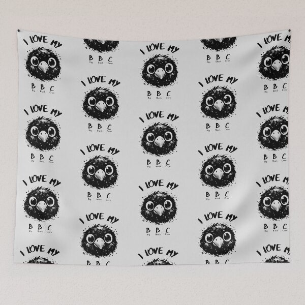 Item preview, I love my Big Black Crow BBC designed and sold by SillyShibas.