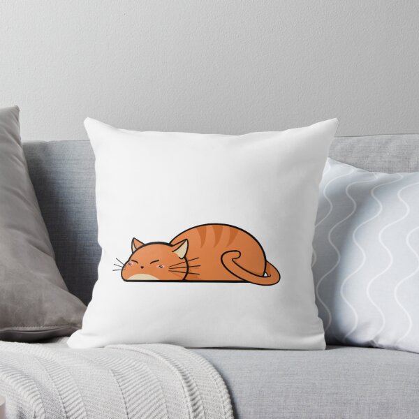 Item preview, Sleepy Cat - Orange designed and sold by Rosku-Critters.
