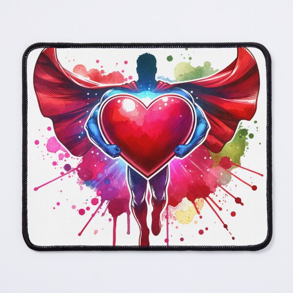 Item preview, Superhero with Heart designed and sold by PassionforLove.