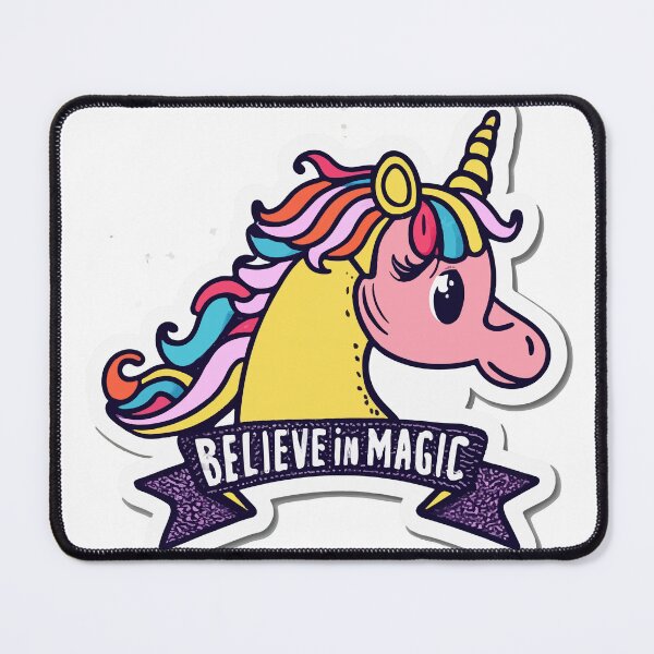 Item preview, Believe in Magic Unicorn Fantasy Design designed and sold by NiftyWrx.