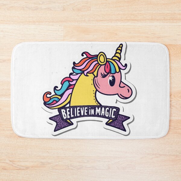 Item preview, Believe in Magic Unicorn Fantasy Design designed and sold by NiftyWrx.