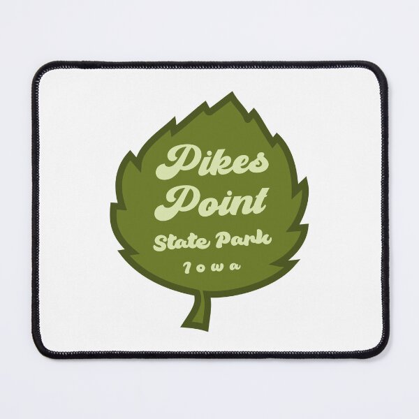 Item preview, Pikes Point State Park Iowa Leaf designed and sold by bivenart.