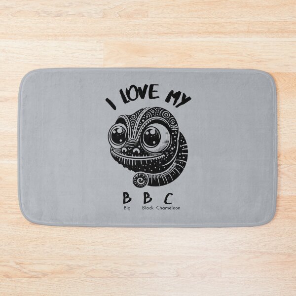 Item preview, I love my Big Black Chameleon BBC designed and sold by SillyShibas.